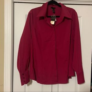 NWT Lane Bryant Button Down Blouse sz 14/16